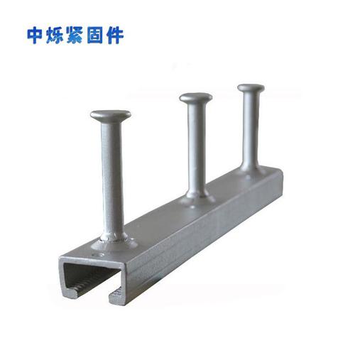 玻璃幕墙用t型螺栓哈芬槽预埋紧固件带齿t型螺丝支持加工定制
